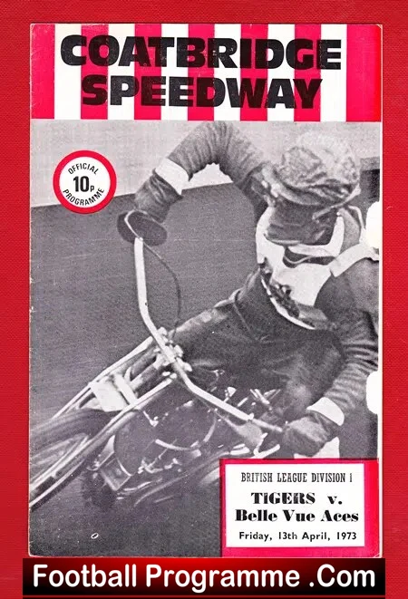Coatbridge Speedway v Belle Vue 1973