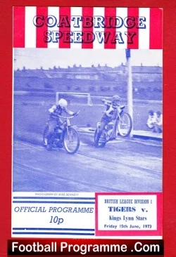 Coatbridge Speedway v Kings Lynn 1973
