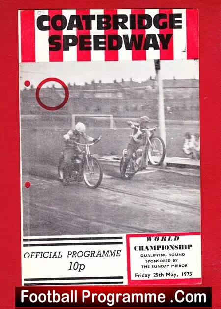 Coatbridge Speedway World Championship Qualifying 1973 – T Clear