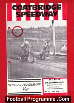 Coatbridge Speedway World Championship Qualifying 1973 – T Clear