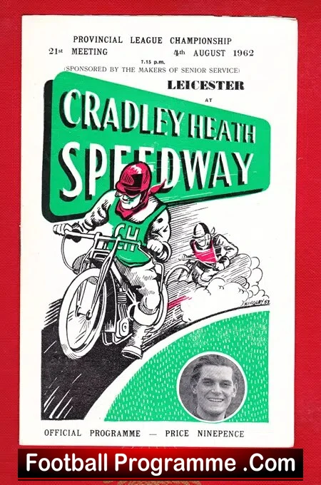 Cradley Heath Speedway v Leicester 1962
