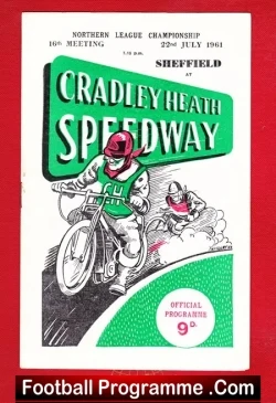 Cradley Heath Speedway v Sheffield 1961