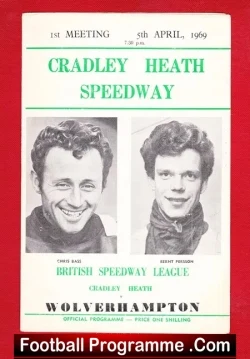Cradley Heath Speedway v Wolverhampton 1969