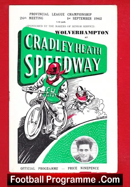 Cradley Heath Speedway v Wolverhampton 1962
