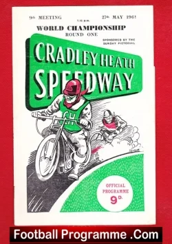 Cradley Heath Speedway World Championship 1961