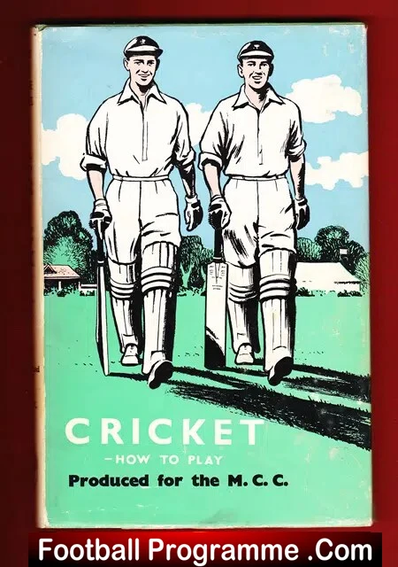 Cricket – How To Play – Rules Laws Book MCC 1969