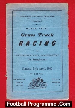 Doddington Grass Track Speedway 1960 – Sittingbourne