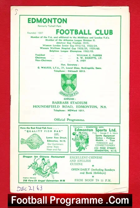 Edmonton v Wingate 1963