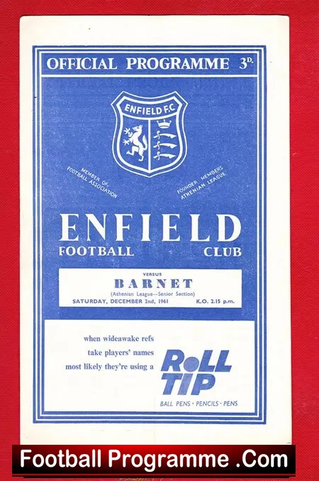 Enfield v Barnet 1961