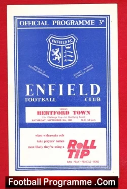 Enfield v Brentford Town 1961