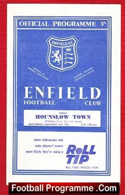 Enfield v Hounslow Town 1962