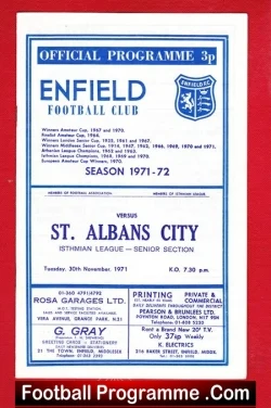 Enfield v St Albans City 1971