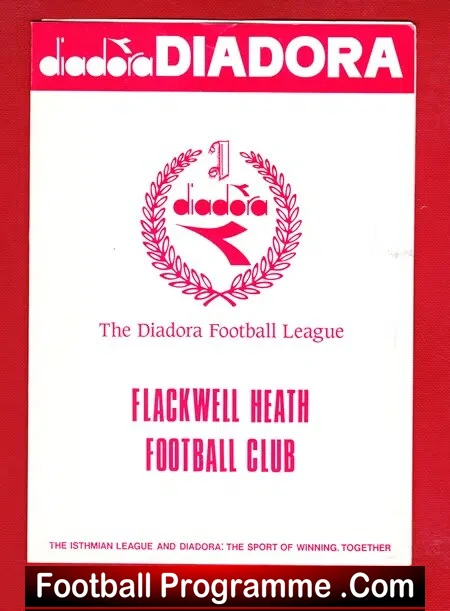 Flackwell Heath v Wycombe Wanderers 1993