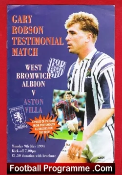 Gary Gibson Testimonial Benefit Match WBA 1994