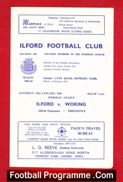 Ilford v Woking 1965