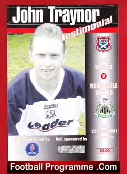 John Traynor Testimonial Benefit Match Ayr United 2001