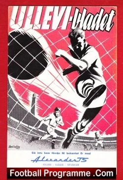 Kamraterna IFK Goteborg v Djurgardens 1959 - Ullevi Sweden - football programme