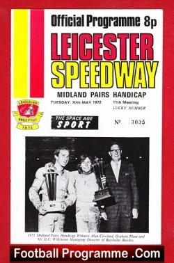 Leicester Speedway Midland Pairs Handicap 1972