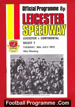 Leicester Speedway v Continental Select 1972