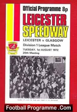 Leicester Speedway v Glasgow 1972