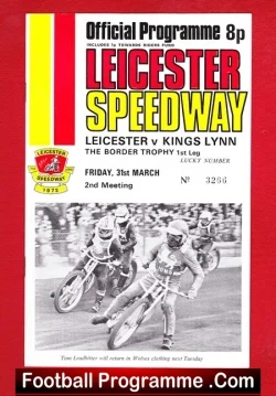 Leicester Speedway v Kings Lynn 1972