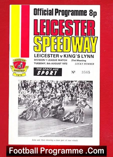 Leicester Speedway v Kings Lynn 1972
