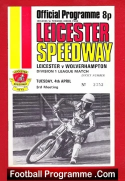 Leicester Speedway v Wolverhampton 1972