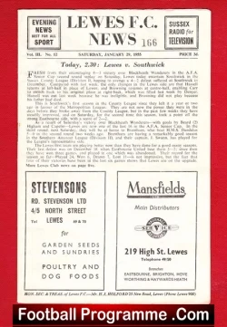 Lewes v Southwick 1955