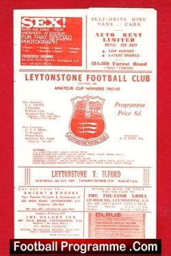 Leytonstone v Ilford 1969