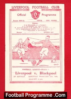 Liverpool v Blackpool 1949