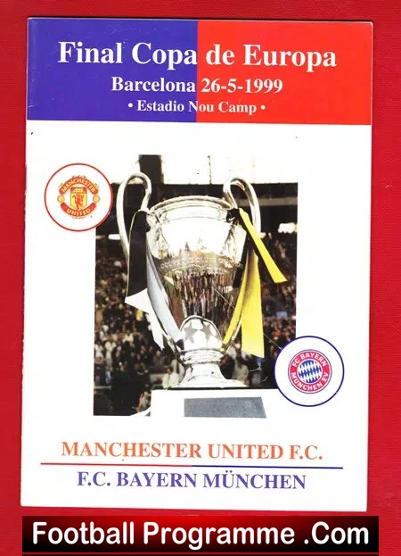 Manchester United v Bayern Munich 1999 – European Final Pirate