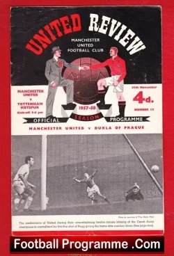 Manchester United v Tottenham 1957 – Plus Token