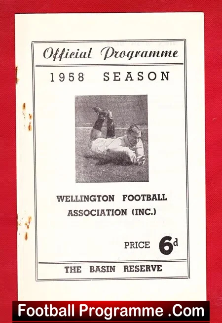 New Zealand Wellington Football – Basin Reserve 1958 – 4