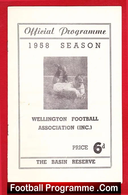New Zealand Wellington Football – Basin Reserve 1958 – 3