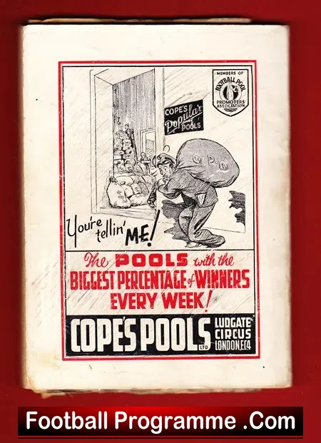 News Chronicle Football Annual Charles Buchan 1938 - 1939