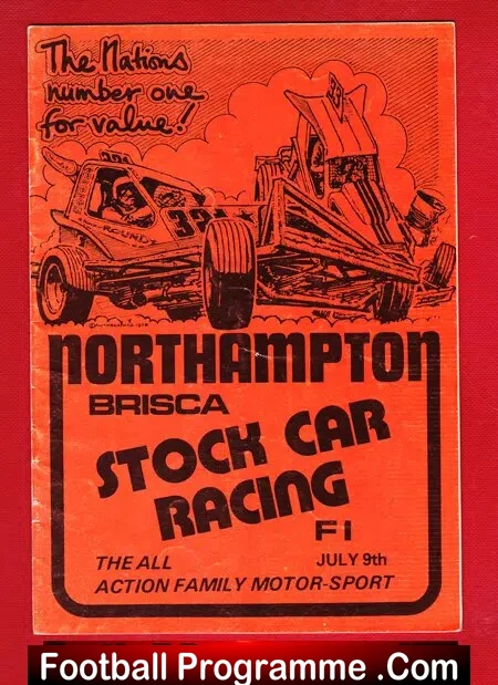 Northampton Stock Cars Programme BRISCA 1978