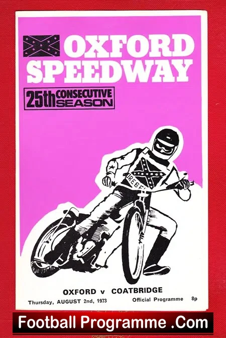 Oxford Speedway v Coatbridge 1973
