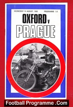 Oxford Speedway v Prague 1968