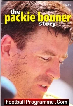Packie Bonner Testimonial Benefit Match 1997 – Signed