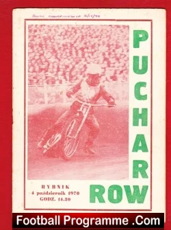Poland Speedway Championship Rybnik 1970