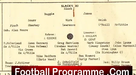 Rodney Slack Testimonial Benefit Match Cambridge United - Signed