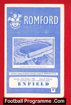 Romford v Enfield 1960 – FA Cup