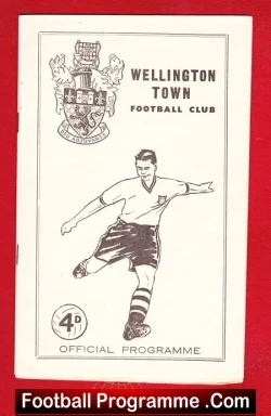 Wellington Town v Kings Lynn 1960