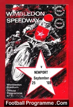 Wimbledon Speedway v Newport 1969