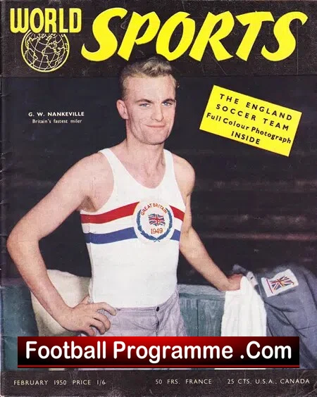 World Sports Magazine February 1950