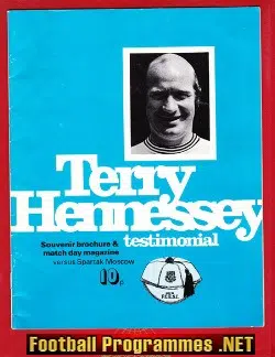 Terry Hennessey Testimonial Benefit Match Derby County 1973