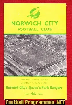 Norwich City v QPR 1959
