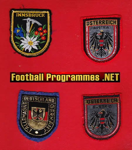 A Selection of Germany Patches Badges - Innsbruck Deutschland