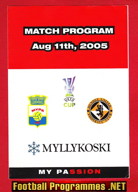 Myllykosken Pallo 47 v Dundee United 2005 – Finalnd