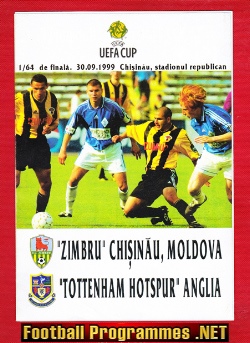 Zimbru Chisinau v Tottenham 1999 – UEFA Cup Moldova